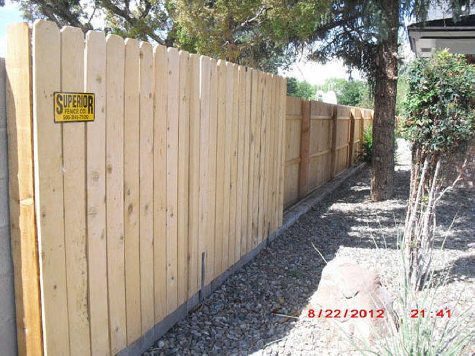 Pine Wood Fence - Large